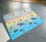 Best selling double side colorful XPE baby play gym mat 